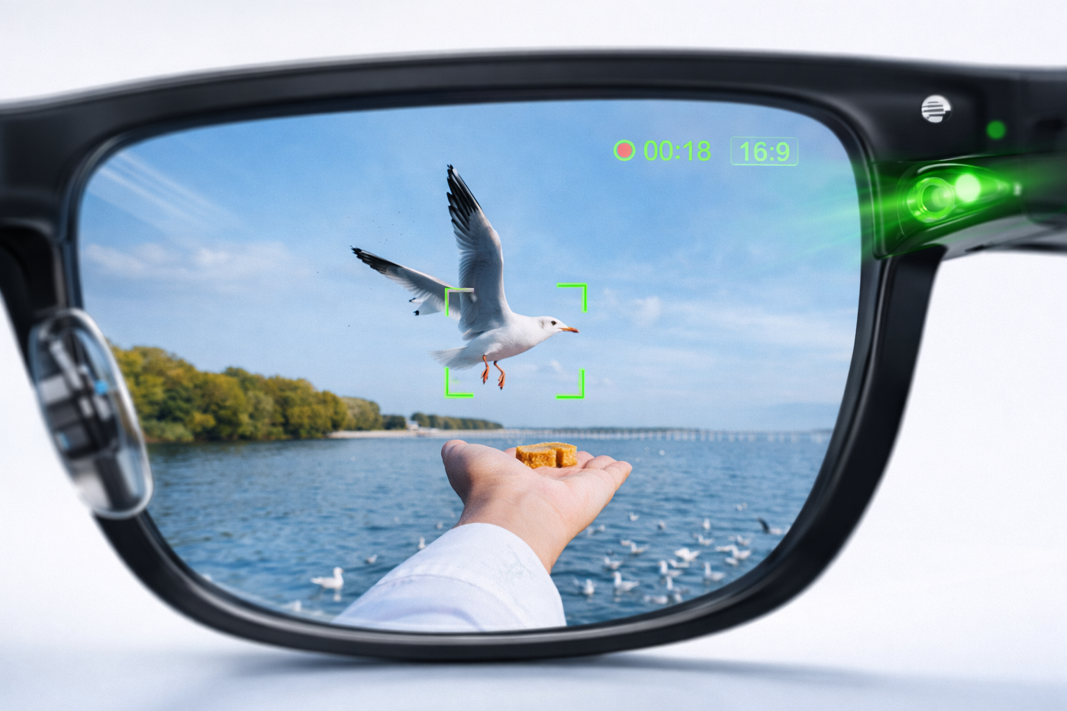 Capture immersive Quark AI Glasses